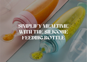 Simplify Mealtime with the Silicone Feeding Bottle