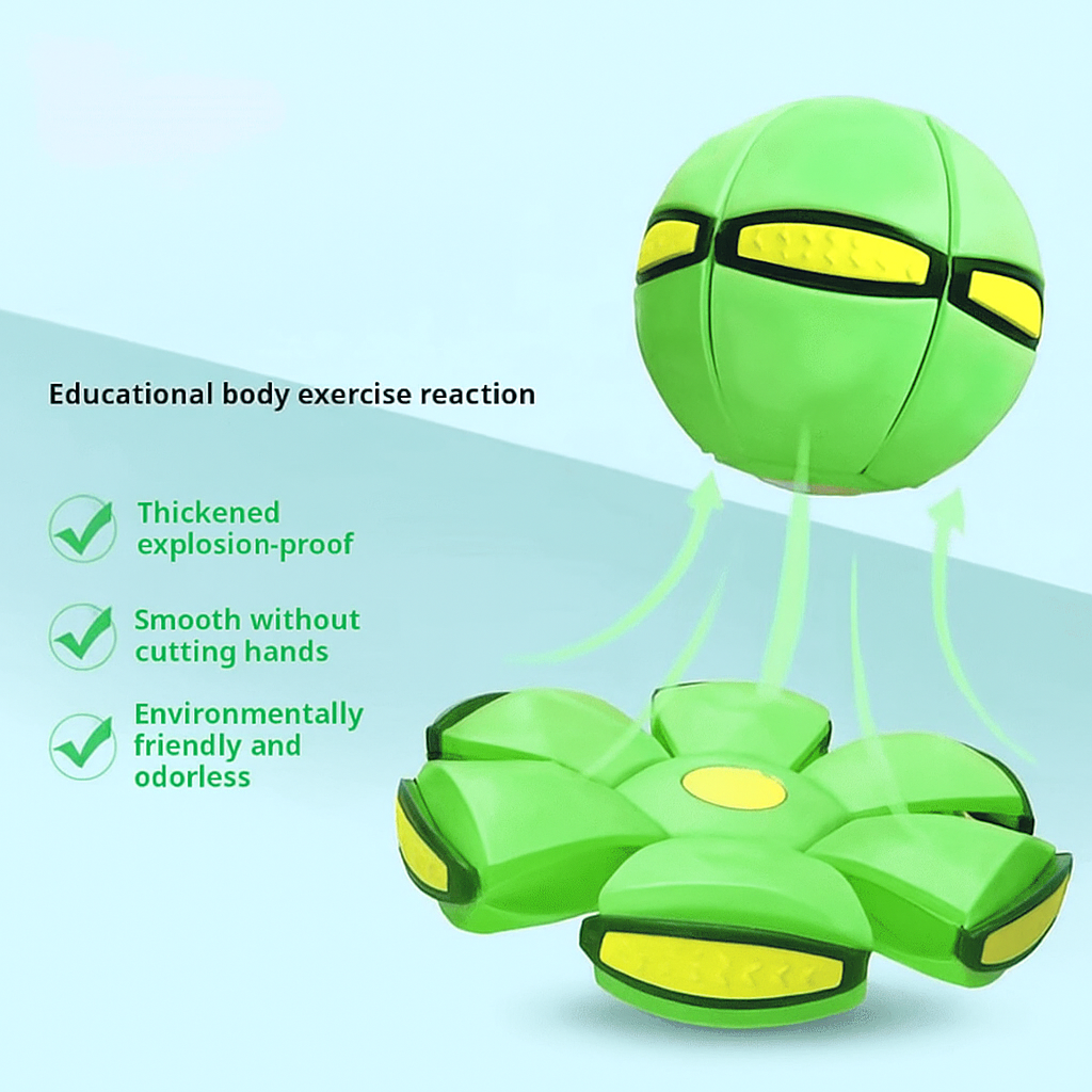 Children's bouncing ball, Magic Bouncy Ball, Magic Flying Saucer, Parent-child interaction  – Fun for Kids, Pets & Families